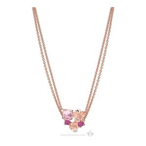 Pandora rose Asia exclusive peach blossom necklace